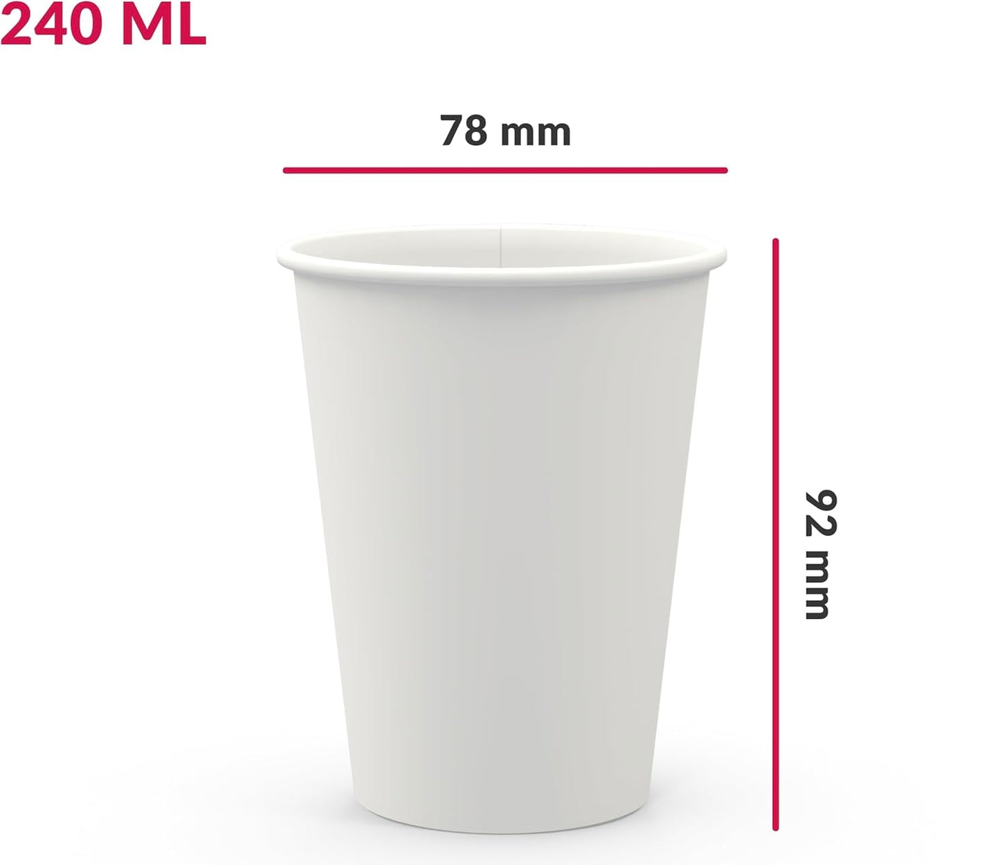 Bicchiere da cappuccino 240ml